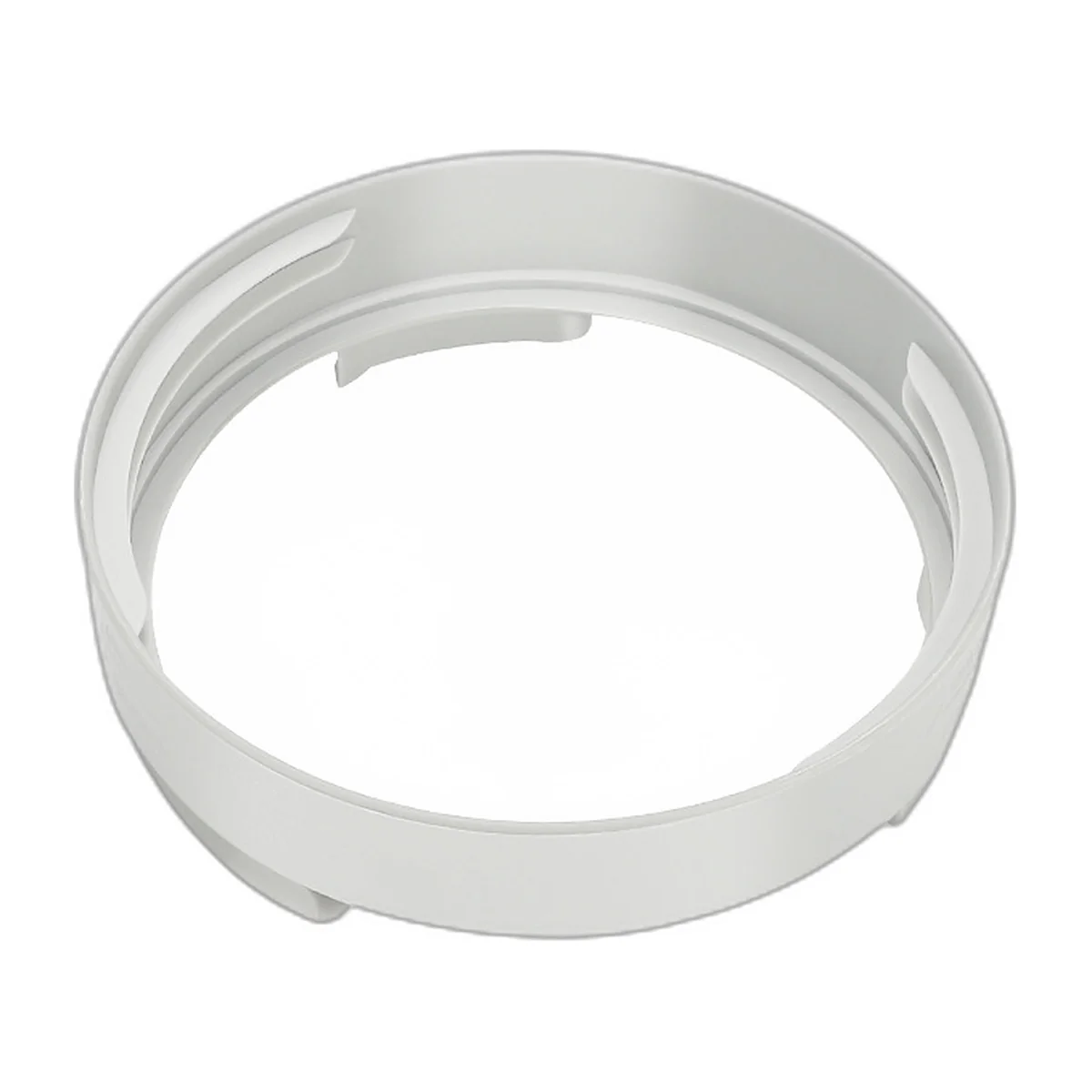 Raccord rond gris clair pour gaine d’évacuation de climatiseur mobile, diamètre 15 cm — vue 3