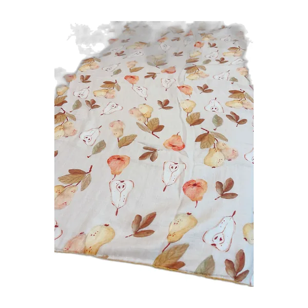 Couverture d’été en gaze de fibre de bambou, 4 couches, 150 × 200 cm : photo du produit