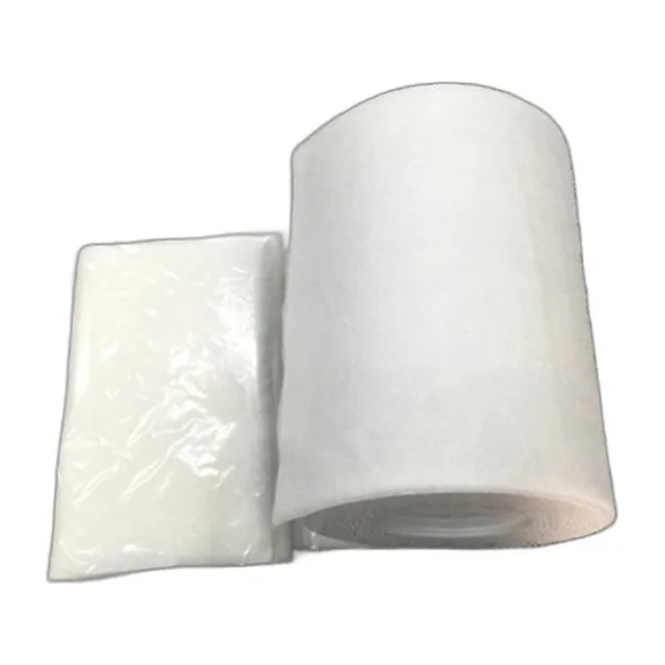 Ouate filtrante blanche à découper pour grille de climatisation : feuilles en sachet et rouleau