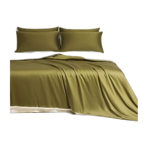 Housse de couette effet soie lavée, 150 × 200 cm : photo du produit