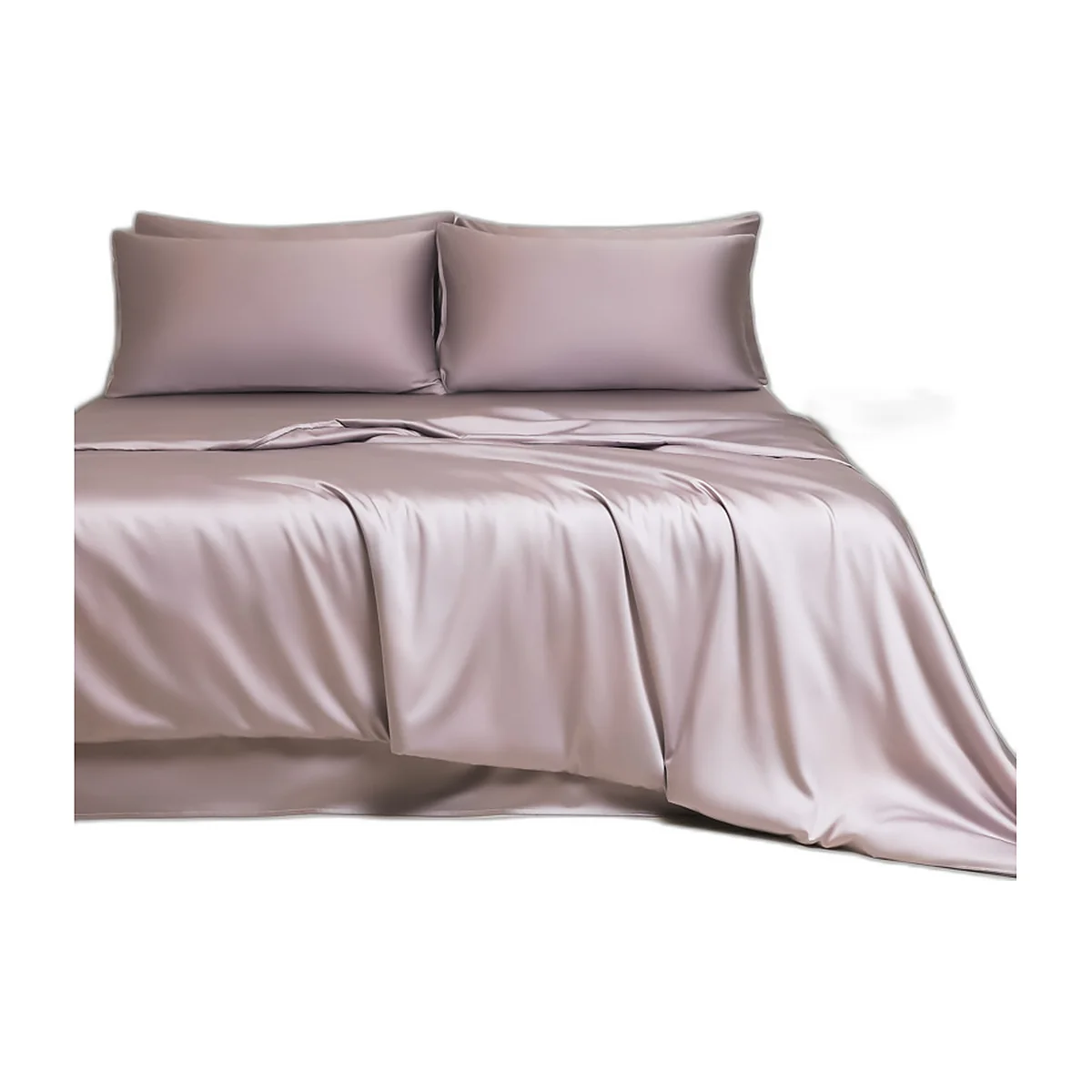 Housse de couette effet soie lavée, 150 × 200 cm : photo du produit — vue 4