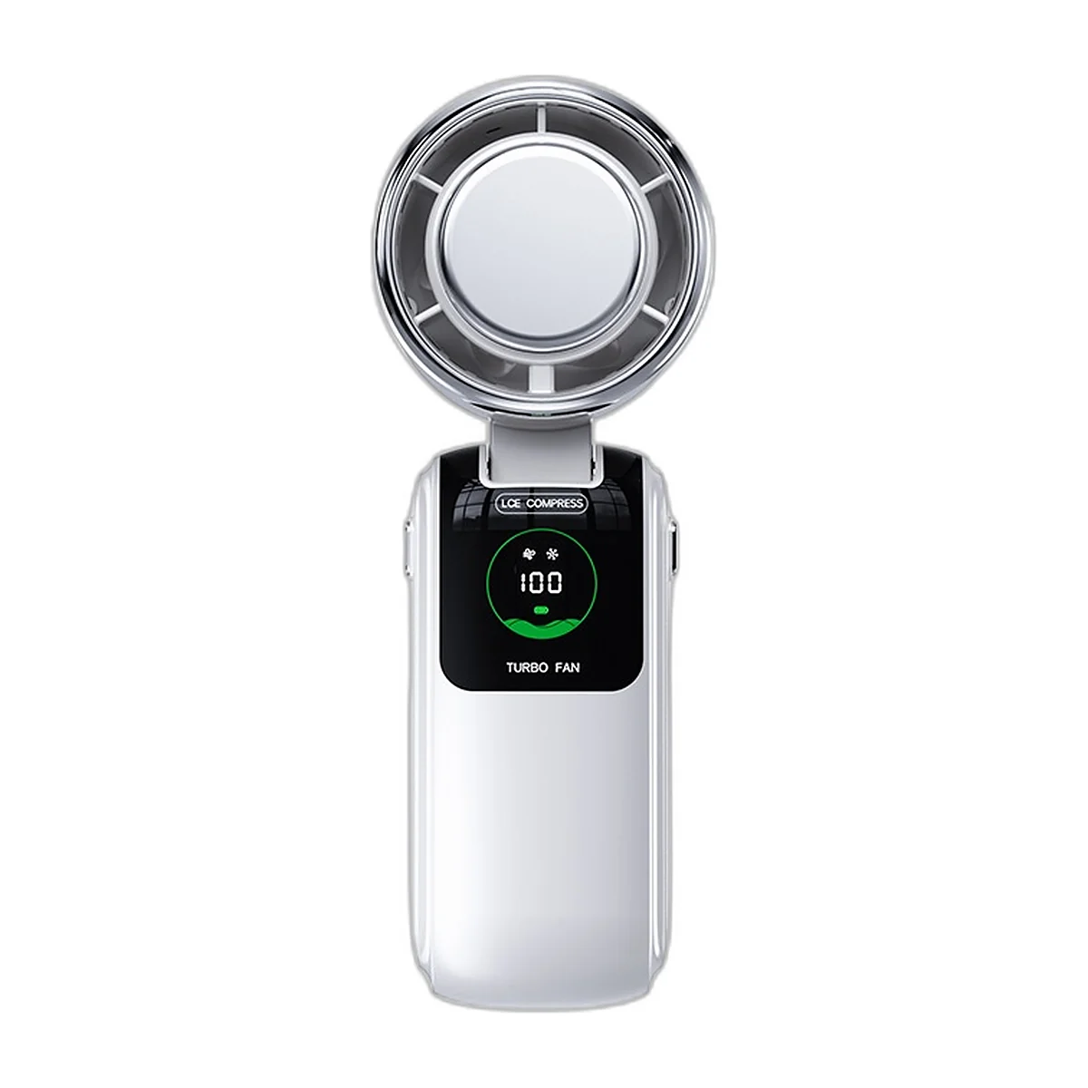 Ventilateur à main 4 000 mAh à moteur sans balais, pliable : photo du produit — vue 1