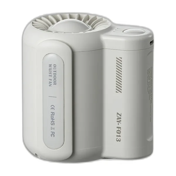 Ventilateur de ceinture sans pale 4 500 mAh, clip ou cordon : photo du produit