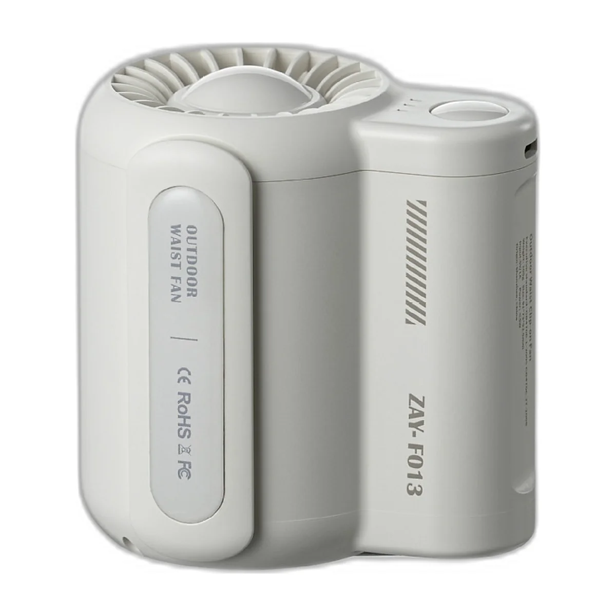 Ventilateur de ceinture sans pale 4 500 mAh, clip ou cordon : photo du produit — vue 1