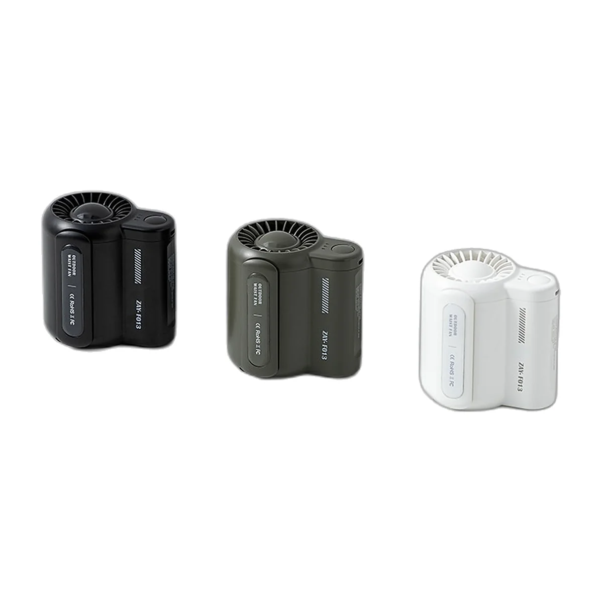 Ventilateur de ceinture sans pale 4 500 mAh, clip ou cordon : photo du produit — vue 3