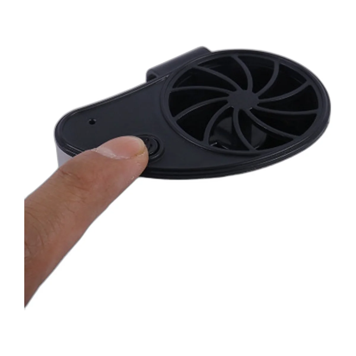 Ventilateur de ceinture compact 1 200 mAh, double clip : photo du produit — vue 5
