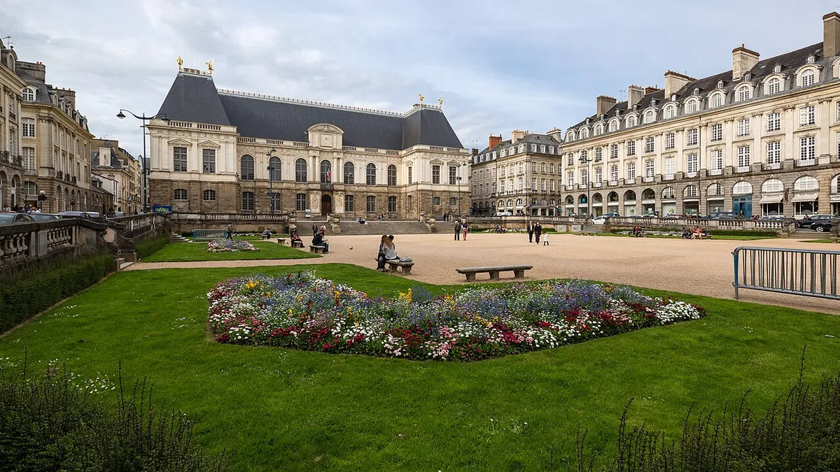 Rennes : la place du Parlement-de-Bretagne